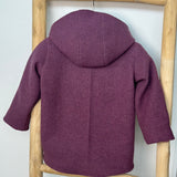 Walkjacke mit Reißverschluss und Einhörnern