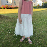 Tüllkleid Mädchen Rosa & Weiß - Festlich & Bequem
