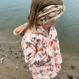 Softshelljacke mit Blumen