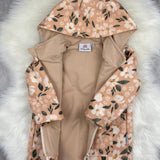 Softshell Regenjacke für Kinder gefüttert, Kinderregenjacke mit Kapuze und Reißverschluss,Softshelljacke Kinder, Übergangsjacke Kinder