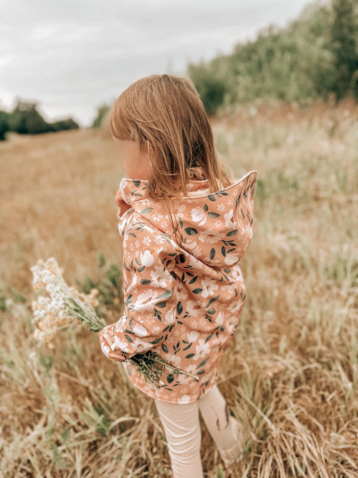 Blumentraum Softshelljacke mit Kapuze