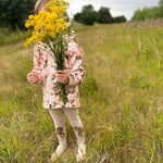 Softshelljacke Blumentraum angezogen