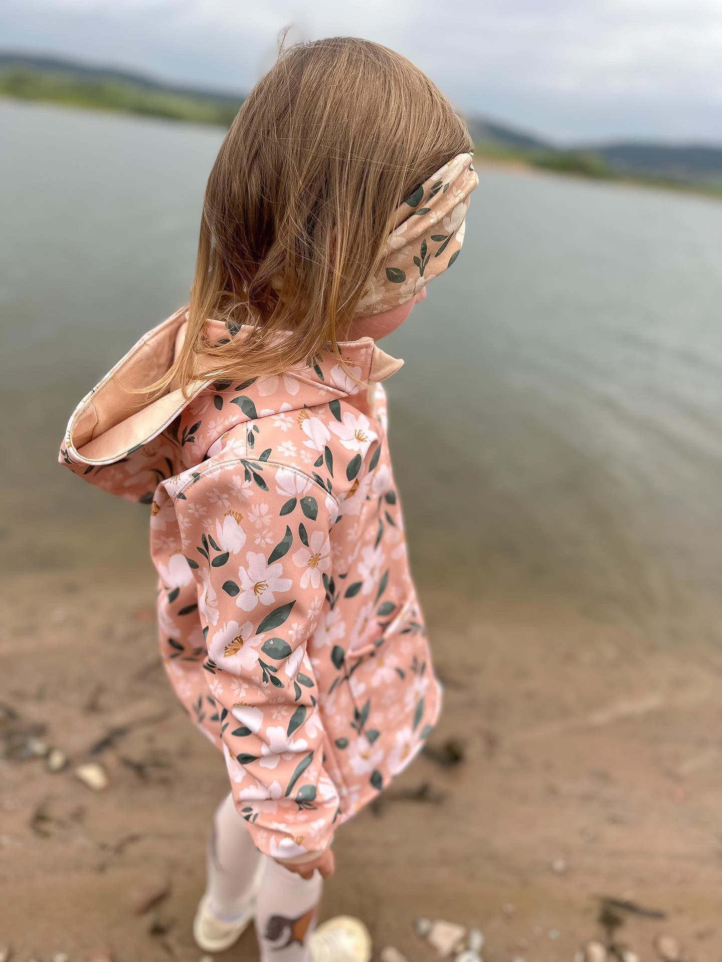 Softshelljacke Blumentraum Mädchen