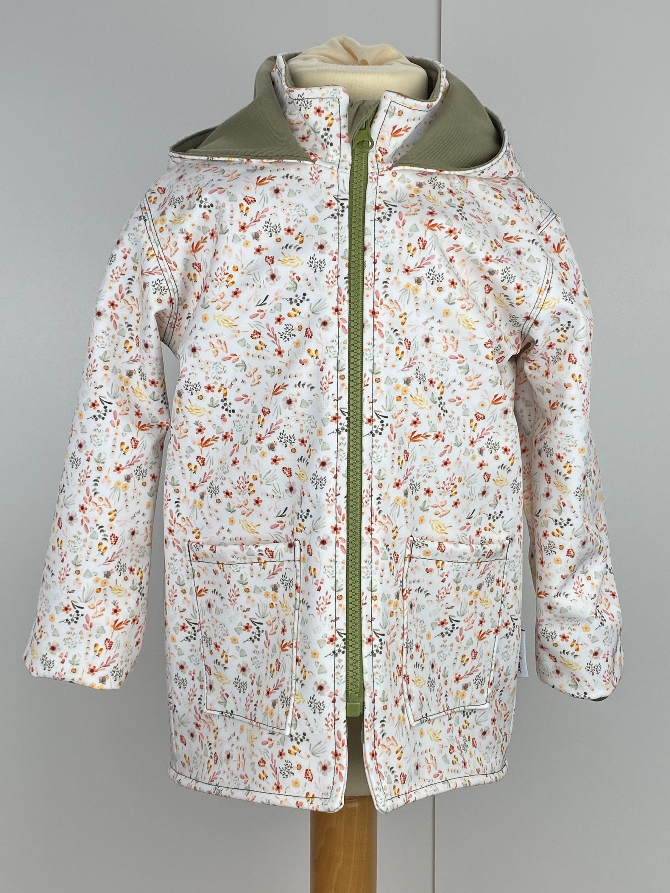 Regenjacke für Kinder, Matschjacke,Softshell Regenjacke gefüttert, Softshelljacke Kinder, Übergangsjacke Kinder, Allwetterjacke Kinder