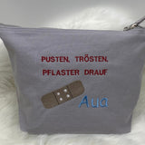 Reiseapotheke für Kinder, erste Hilfe Tasche, personalisierte Reiseapotheke, Kulturtasche für Kinder, Medikamenten Tasche, Tasche bestickt