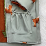 Regenjacke für Kinder / Softshelljacke für Kinder, Matschjacke, gefütterte Softshelljacke, Übergangsjacke für Kinder, Allwetterjacke Kinder