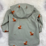 Regenjacke für Kinder / Softshelljacke für Kinder, Matschjacke, gefütterte Softshelljacke, Übergangsjacke für Kinder, Allwetterjacke Kinder