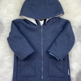 Walkjacke für Kinder, Wollwalkjacke Jungen, gefütterte Walkjacke Kinder, Walklodenjacke Kinder, Wolljacke für Kinder, Kinderjacke Winter
