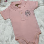 Baby Body bestickt, Baby Body personalisiert, Geschenk zur Geburt Mädchen, Baby Body Mädchen
