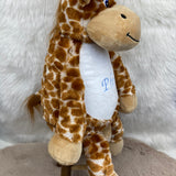 Kuscheltier mit Namen „ Giraffe“