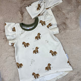 Mädchen T - Shirt " Ponys"