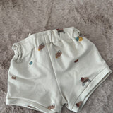 Paperbag Shorts "Abstrakte Träume" – Für kleine Künstlerinnen