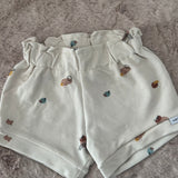 Paperbag Shorts "Abstrakte Träume" – Für kleine Künstlerinnen