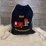 Kita Beutel mit Namen, Stoffbeutel personalisiert, personalisierter Turnbeutel, Beutel Wechselwäsche,Turnbeutel mit Namen bestickt