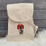 Kindergartenrucksack mit Namen, Beutel Wechselkleidung, Kita Start, Kita Beutel mit Namen, Jutebeutel mit Namen, Rucksack Wechselwäsche