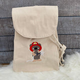 Kindergartenrucksack mit Namen, Beutel Wechselkleidung, Kita Start, Kita Beutel mit Namen, Jutebeutel mit Namen, Rucksack Wechselwäsche