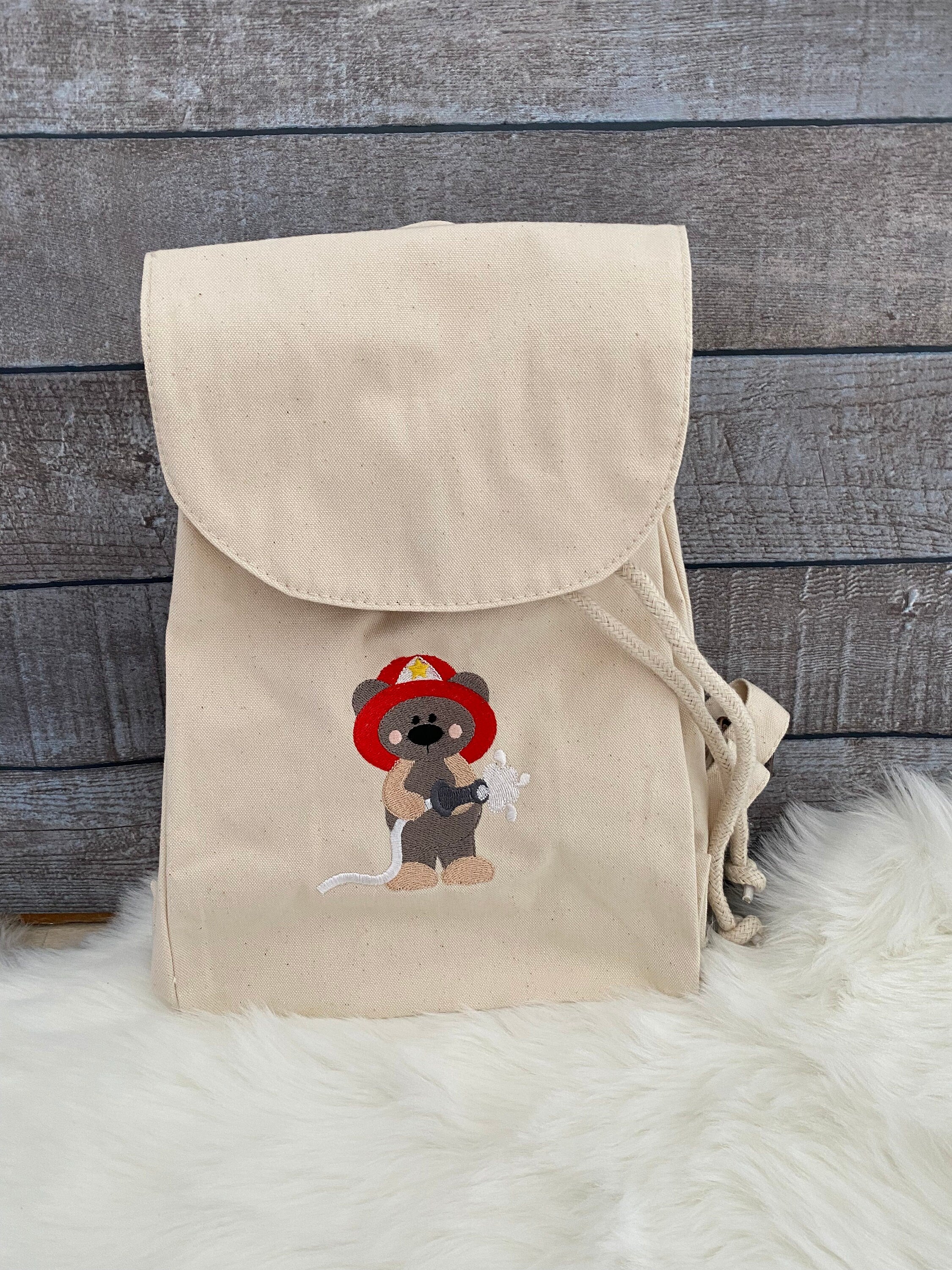 Kindergartenrucksack mit Namen, Beutel Wechselkleidung, Kita Start, Kita Beutel mit Namen, Jutebeutel mit Namen, Rucksack Wechselwäsche