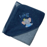 Kapuzenhandtuch mit Namen| personalisiertes Handtuch| besticktes Handtuch| Geschenk zur Geburt