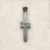 Geldgeschenk zum Geburtstag | 3D-Druck Aufschieber mit Reagenzglas | Motiv Happy Birthday, Wie gwünscht nix, Für dich, Glückwunsch, Alles Liebe