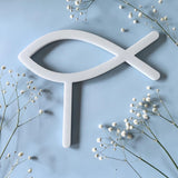 Tortenstecker Taufe – moderner Cake Topper für deine Tauftorte