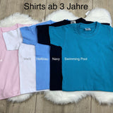 Personalisierte Kinder T-shirts, Geburtstagsshirt Kinder, Geburtstagsshirt Kind mit Zahl,Kindergeburtstag T-Shirt,Geburtstagsshirt 1 Jahr