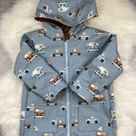 Softshell Regenjacke für Kinder gefüttert, Kinderregenjacke mit Kapuze und Reißverschluss,Softshelljacke Kinder, Übergangsjacke Kinder