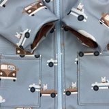Softshell Regenjacke für Kinder gefüttert, Kinderregenjacke mit Kapuze und Reißverschluss,Softshelljacke Kinder, Übergangsjacke Kinder