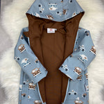 Softshell Regenjacke für Kinder gefüttert, Kinderregenjacke mit Kapuze und Reißverschluss,Softshelljacke Kinder, Übergangsjacke Kinder