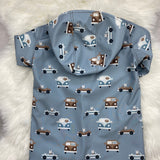 Softshell Regenjacke für Kinder gefüttert, Kinderregenjacke mit Kapuze und Reißverschluss,Softshelljacke Kinder, Übergangsjacke Kinder