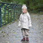 Softshelljacke mit Eseln in Grau 