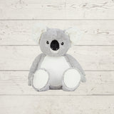 Koala personalisiertes Kuscheltier bestickt mit Namen, Geschenk zur Geburt, Taufe, Geburtstag, Taufgeschenk Koala