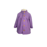 Wollwalkmantel für Mädchen, Wollwalk Jacke Kinder, Walkjacke Kinder , Winterjacke für Mädchen, Jacke mit Stehkragen, Übergangsjacke Kinder