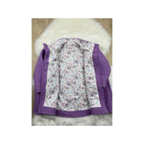 Wollwalkmantel für Mädchen, Wollwalk Jacke Kinder, Walkjacke Kinder , Winterjacke für Mädchen, Jacke mit Stehkragen, Übergangsjacke Kinder
