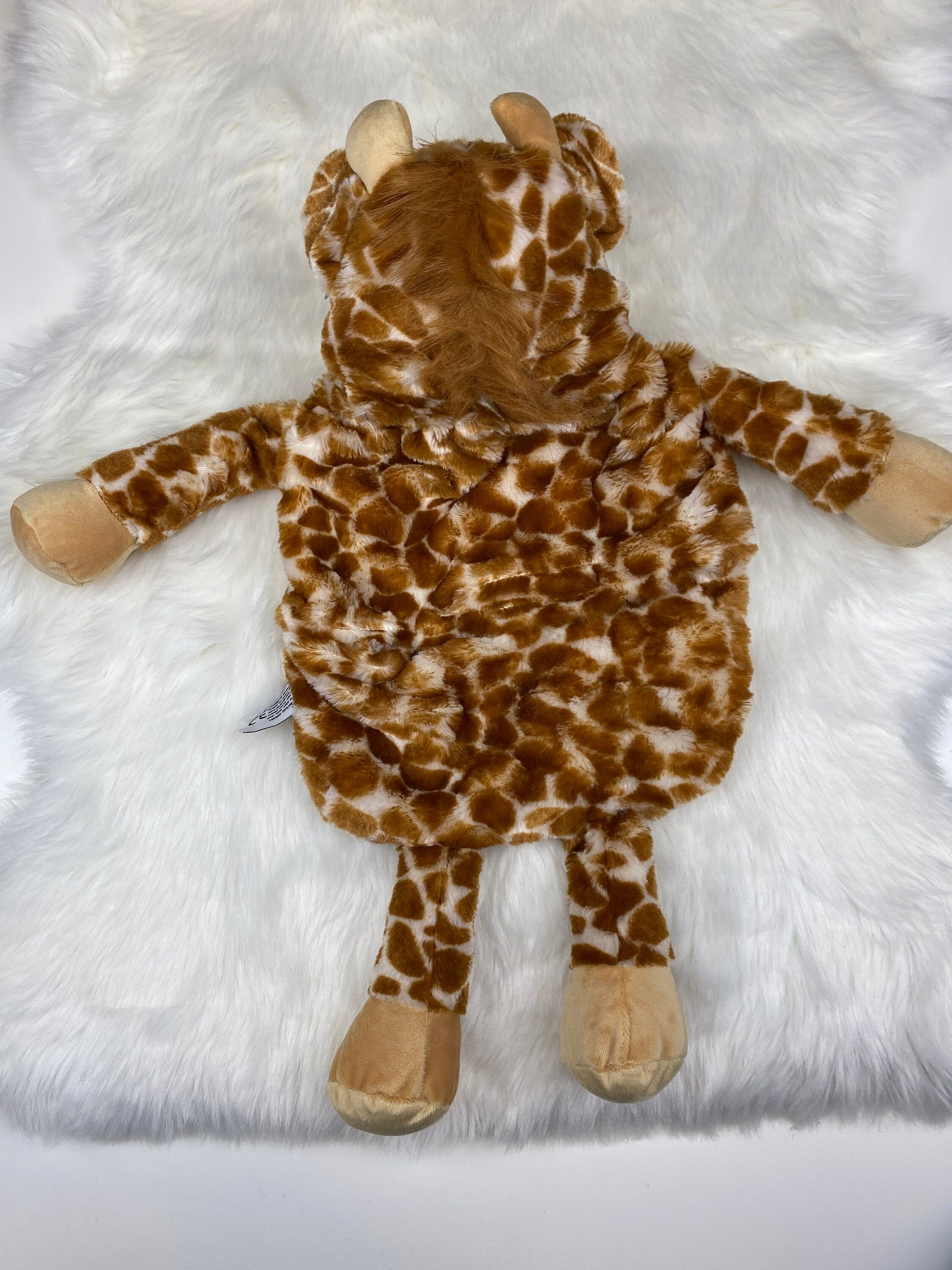Personalisierte Wärmflasche, Wärmflasche personalisiert, personalisierte Wärmflasche, kuschelige Wärmflasche, Wärmflaschenbezug Giraffe