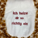 Personalisierte Wärmflasche, Wärmflasche personalisiert, personalisierte Wärmflasche, kuschelige Wärmflasche, Wärmflaschenbezug Giraffe