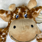 Personalisierte Wärmflasche, Wärmflasche personalisiert, personalisierte Wärmflasche, kuschelige Wärmflasche, Wärmflaschenbezug Giraffe