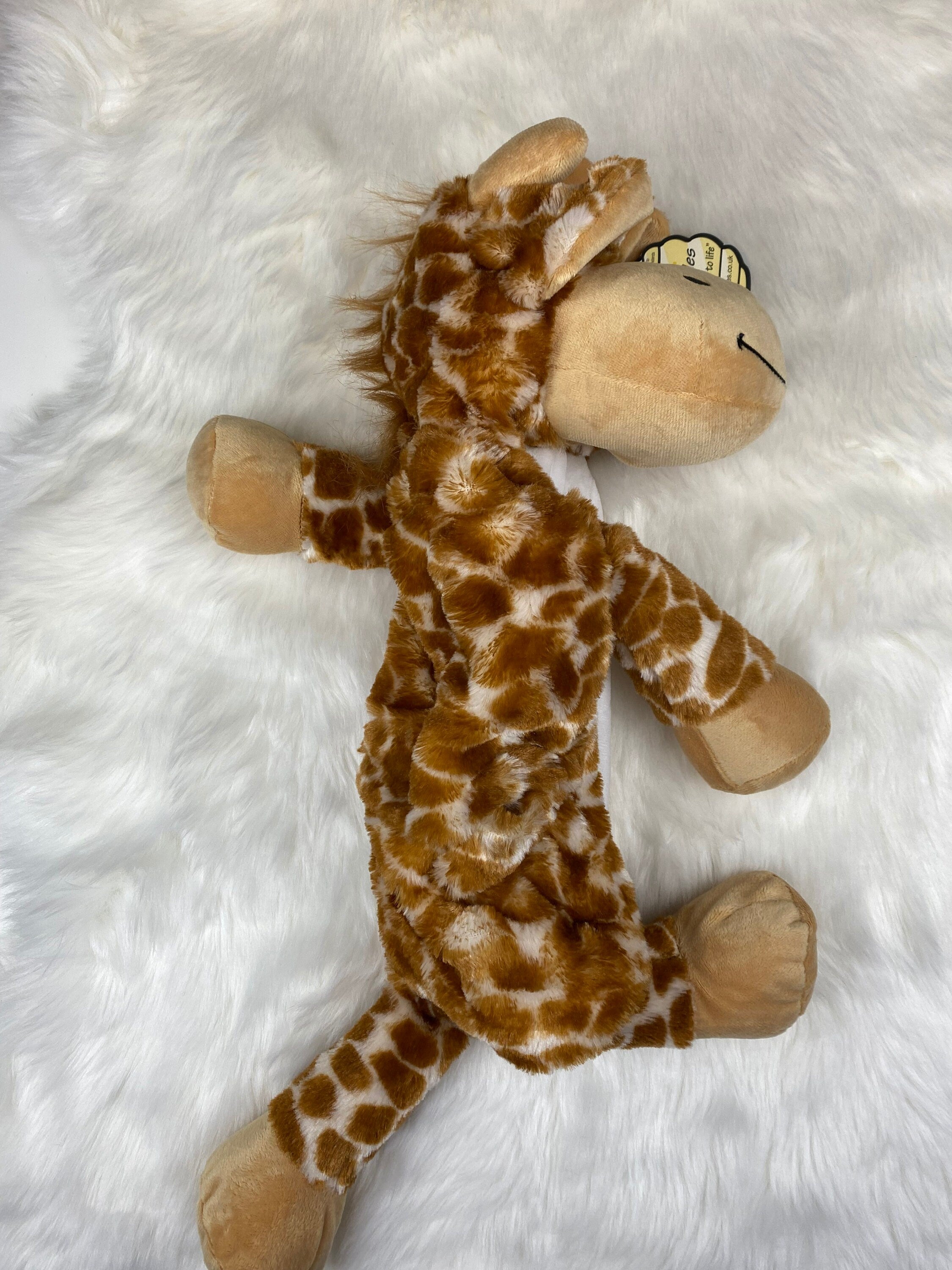 Personalisierte Wärmflasche, Wärmflasche personalisiert, personalisierte Wärmflasche, kuschelige Wärmflasche, Wärmflaschenbezug Giraffe