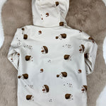 Softshell Jacke für Kinder, Regenjacke Kinder, Softshelljacke mit Kapuze und Kragen, Regenjacke gefüttert,mit passender Mütze