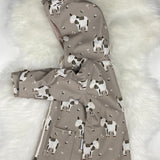 Softshell Regenjacke für Kinder gefüttert, Kinderregenjacke mit Kapuze und Reißverschluss,Softshelljacke Kinder, Übergangsjacke Kinder