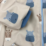 Regenjacke für Kinder, Matschjacke,Softshell Regenjacke gefüttert, Softshelljacke Kinder, Übergangsjacke Kinder, Allwetterjacke Kinder