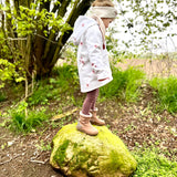 Regenjacke für Kinder, Matschjacke,Softshell Regenjacke gefüttert, Softshelljacke Kinder, Übergangsjacke Kinder, Allwetterjacke Kinder