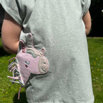 Einhorn T-Shirt Kinder, Kinder T-Shirt mit Einhorn, Mädchen T-Shirt Einhorn, T Shirt mit Einhornapplikation, T Shirt mit Stickerei