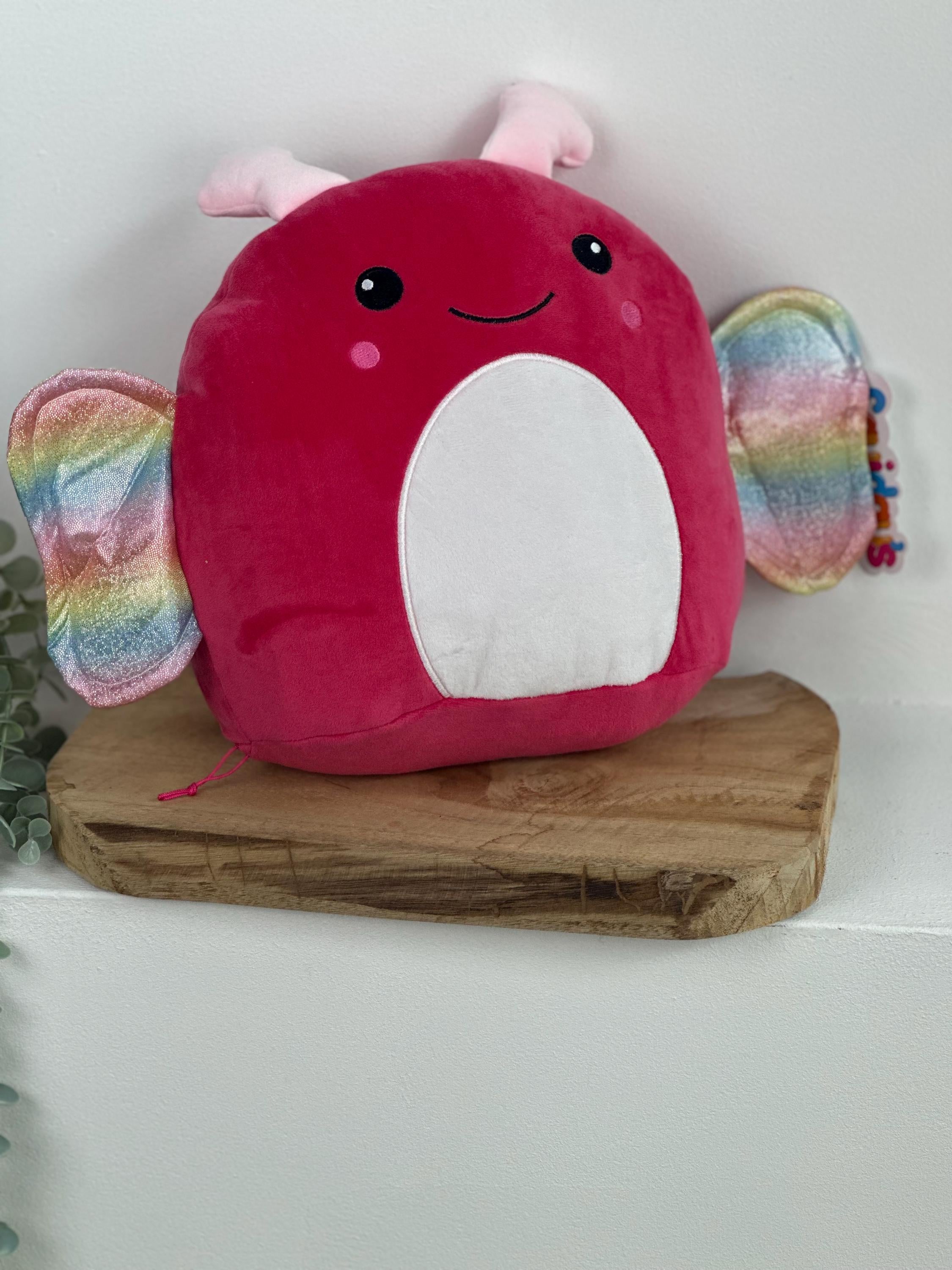 Kuscheltier mit Namen, personalisiertes Kuscheltier, personalisiertes Stofftier, Kuscheltier Pony, Kuscheltier Schmetterling, bestickt