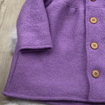 Wollwalkmantel für Mädchen, Wollwalk Jacke Kinder, Walkjacke Kinder , Winterjacke für Mädchen, Jacke mit Stehkragen, Übergangsjacke Kinder